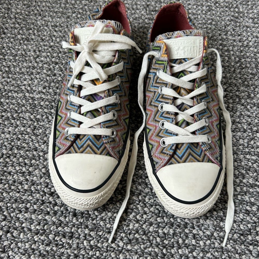 Converse/Missoni collab Women's Zigzag Pattern Sneakers